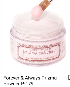 TAMMY TAYLOR COLORED ACRYLIC POWDER PRIZMA 1.5OZ - FOREVER & ALWAYS