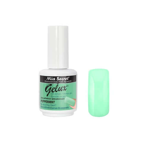 MIA SECRET GELUX GEL NAIL POLISH - PEPPERMINT GP-162