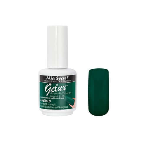 MIA SECRET GELUX GEL NAIL POLISH - EMERALD GP-166