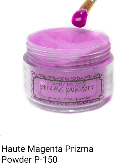 TAMMY TAYLOR COLORED ACRYLIC POWDER PRIZMA 1.5OZ - HAUTE MAGENTA