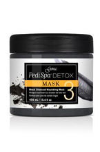 Load image into Gallery viewer, GENA PEDI SPA DETOX MASK- CHARCOAL (STEP 3)
