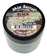 BLACK FRUITY ACRYLIC POWDER 1oz