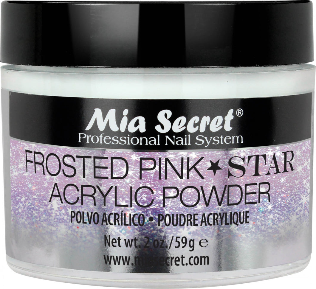 MIA SECRET FROSTED STARS ACRYLIC POWDER 2OZ