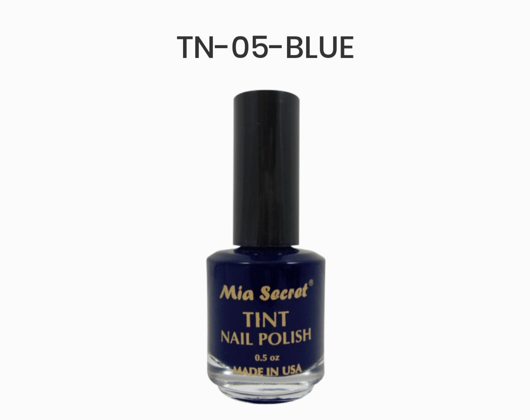 MIA SECRET TINT NAIL POLISH - BLUE - 0.5 oz