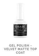 KIARASKY GEL POLISH VELVET MATTE TOPCOAT