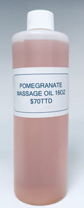 BE MASSAGE OIL POMEGRANATE 16OZ