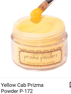 TAMMY TAYLOR COLORED ACRYLIC POWDER PRIZMA 1.5OZ - YELLOW CAB